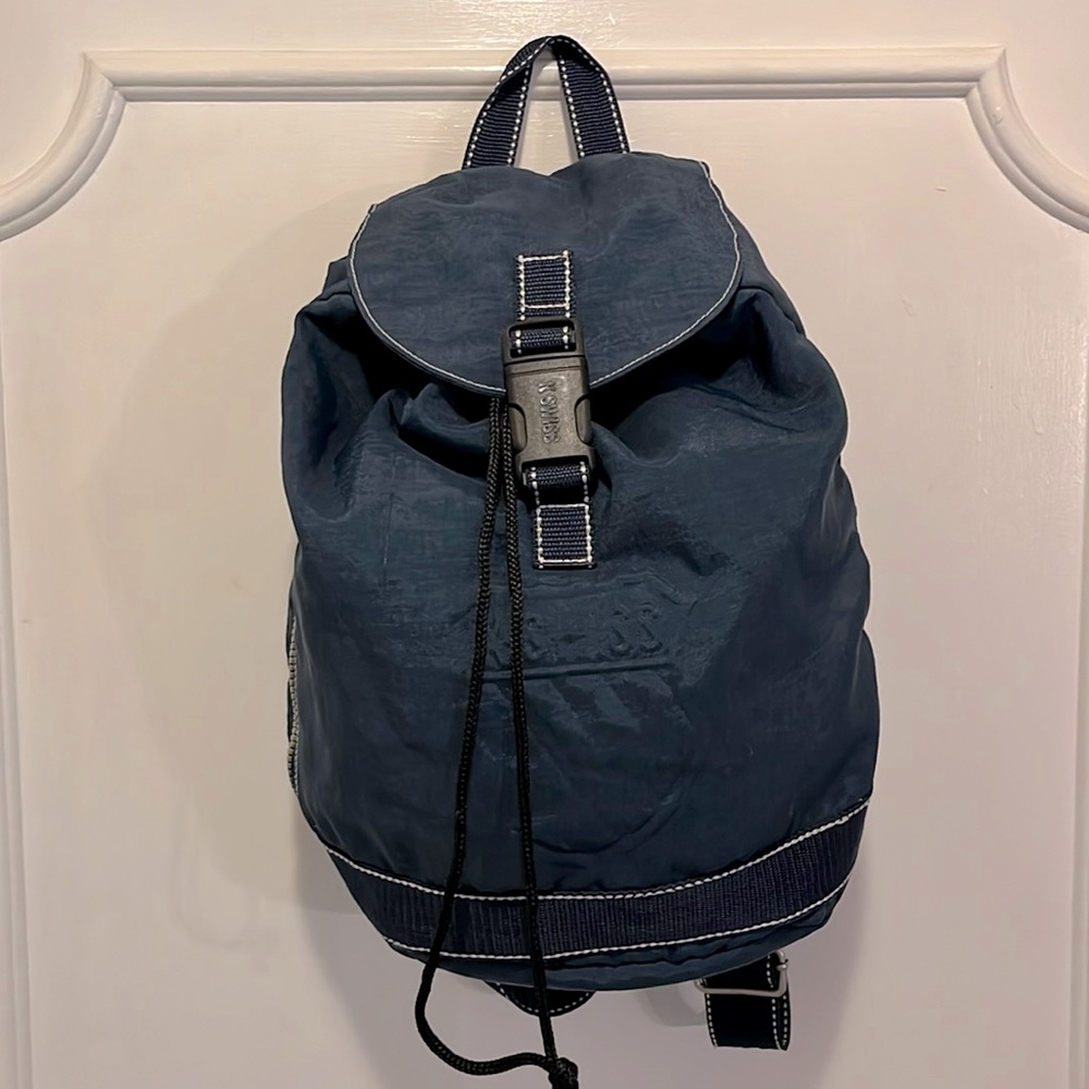 K•SWISS Blue Backpack drawstring/zipper